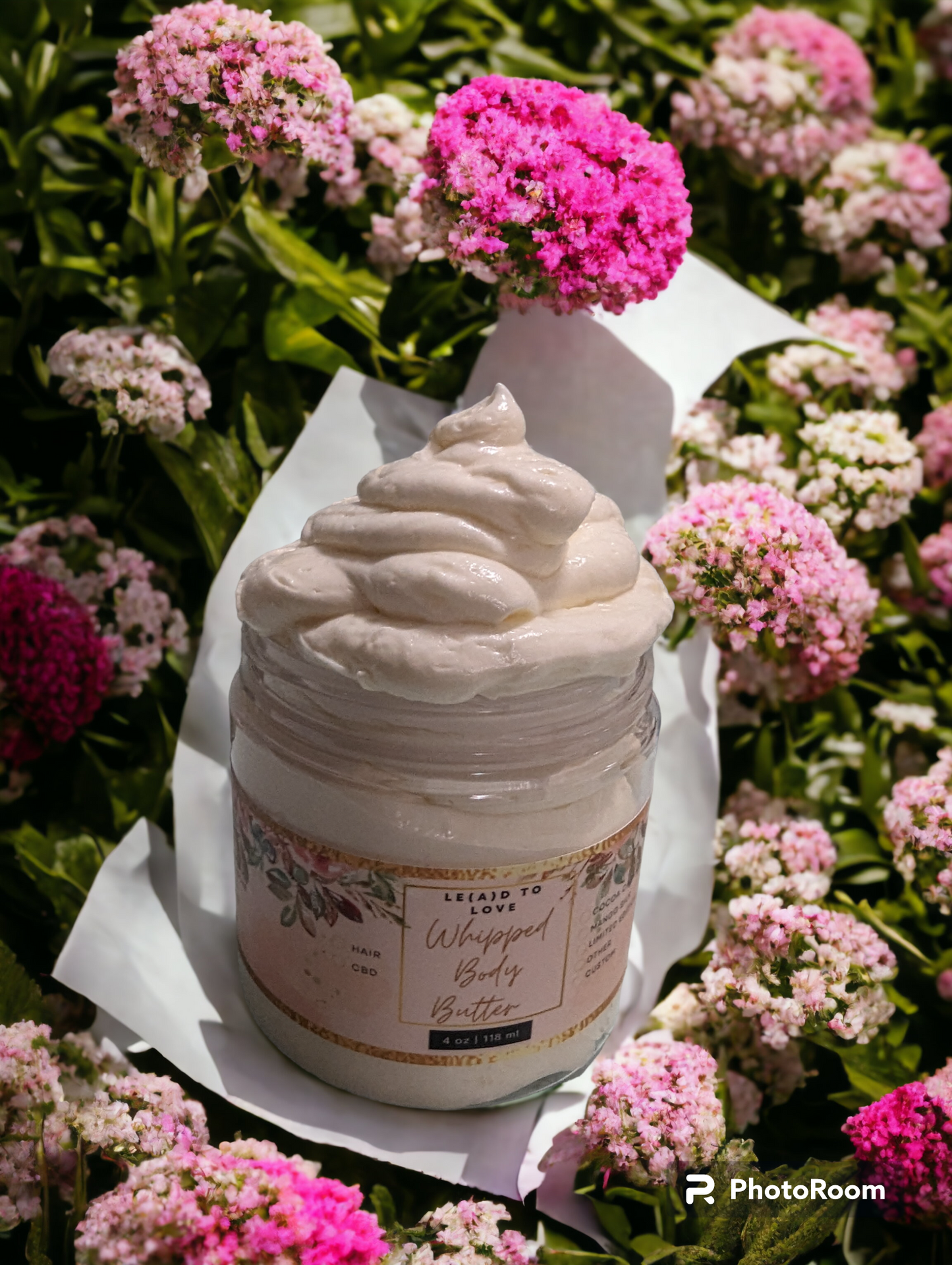 Strawberry Peach Champagne Whipped Body Butter