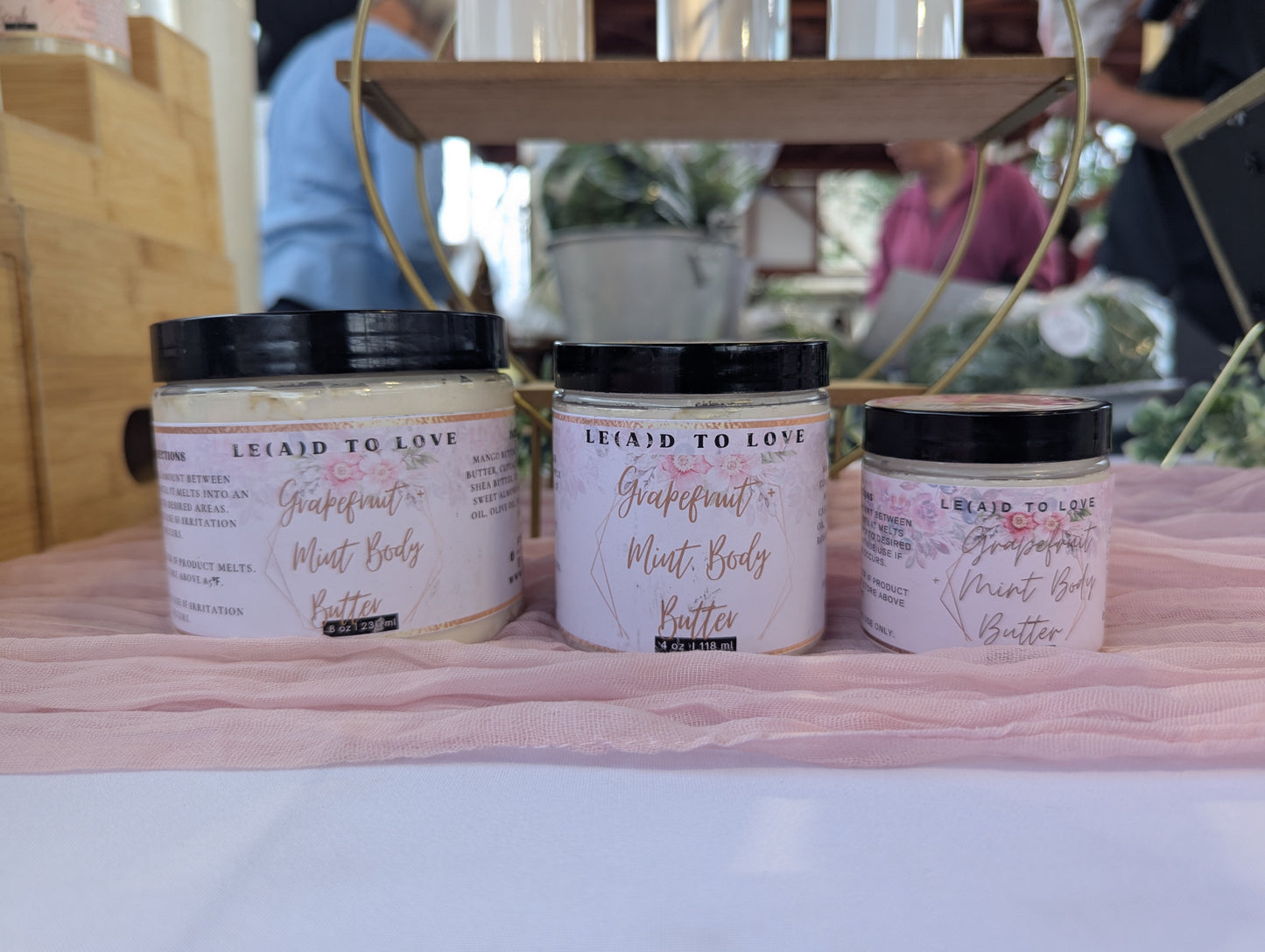 Grapefruit + Mint Whipped Body Butter